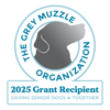 The Grey Muzzle Organization Grant Recipient seal